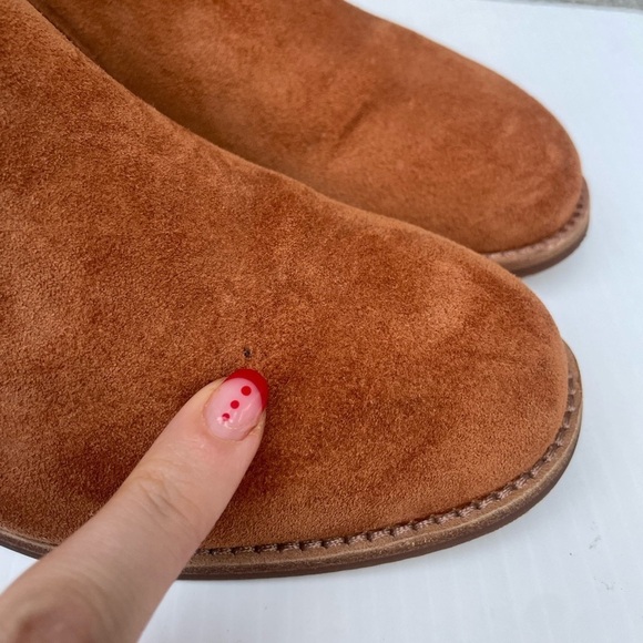 Tory Burch Brooke Ankle Suede Buckle Boot - Picture 2 of 12